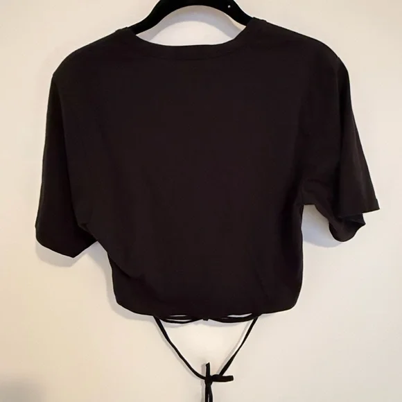 A.L.C. Jane Tie Front Crop Top - Picture 5 of 5